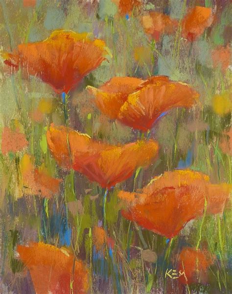 Painting My World Four Steps To A California Poppy Painting
