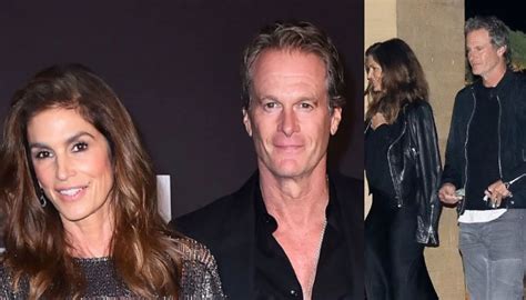 Cindy Crawford Looks Bare Faced Beauty At A Romantic Dinner Date With Husband Rande Gerber
