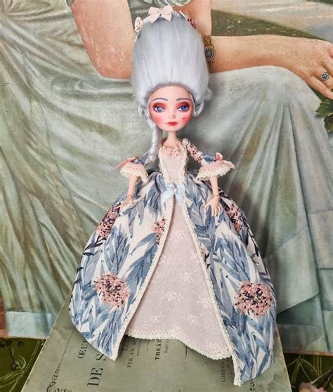 Custom Marie Antoinette Doll Ooak Ever After High Doll Etsy