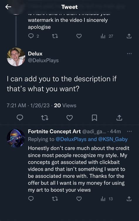 Fortnite Concept Art On Twitter In His Apology He Stated He Fixed The Thumbnails I Responded