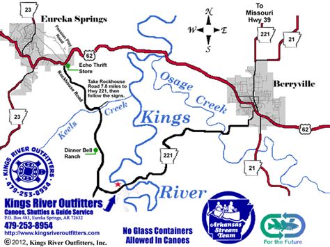 Directions — Kings River Outfitters