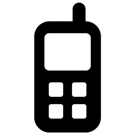 Old Mobile Phone Vector Svg Icon Svg Repo