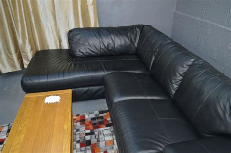 Black Leather Sofa Bed Argos 