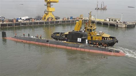 Indias Indigenous Scorpene Submarine Kalvari Test Fires Torpedo