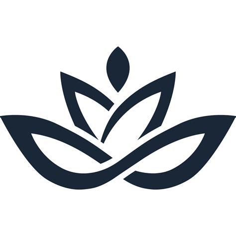 Royalty Free Logo Lotus Vector Png Download 10001000 Free