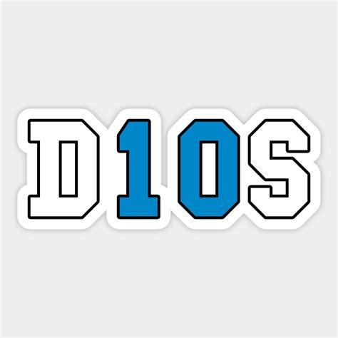 Diego maradona the d10s dios sticker dios – Artofit