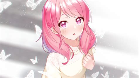 Pink Hair Anime Wallpapers Wallpaper Cave