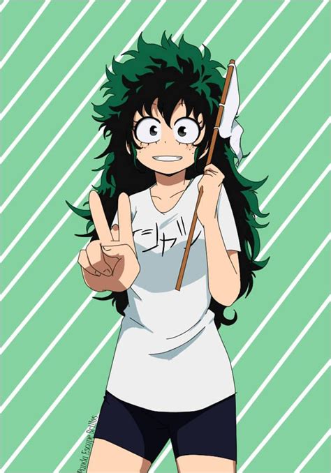 Female Izuku Midoriya Deku Genderbend By Peb99 On Deviantart