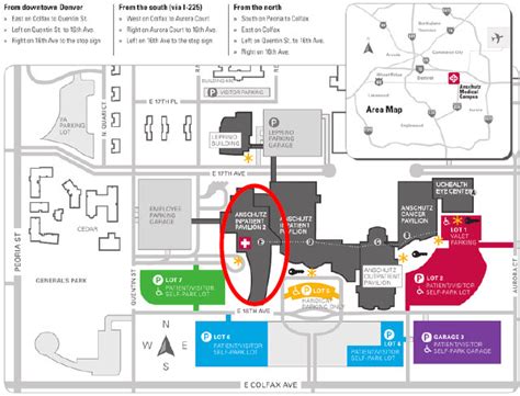 Anschutz Medical Campus Map