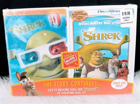 Shrek Shrek 3d Dvd Set 678149171228 Ebay