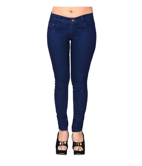 Buy Flyjohn Dark Blue Skinny Jeans Online At Best Prices In India