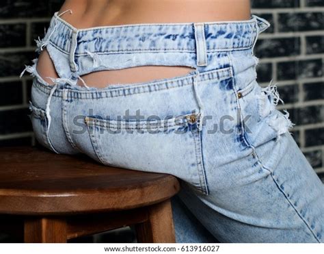 Ziegenbock Ffentlichkeit Erf Llen Butt Ripped Jeans Cater Grusel Unterbrechen