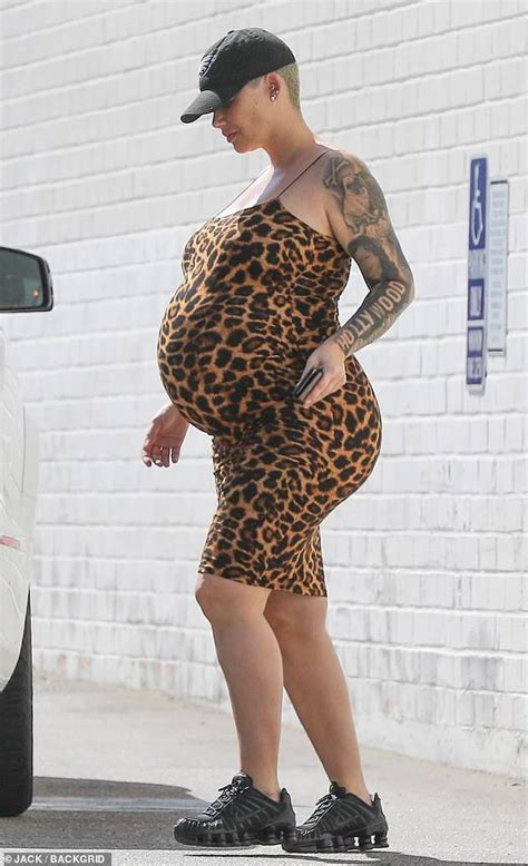 Heavily Pregnant Amber Rose 1 By Jerry999999 On Deviantart