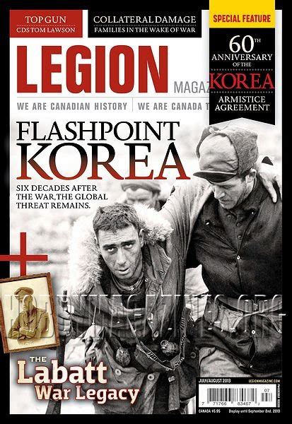 Legion Magazine Julyaugust 2013 Download Digital Copy Magazines