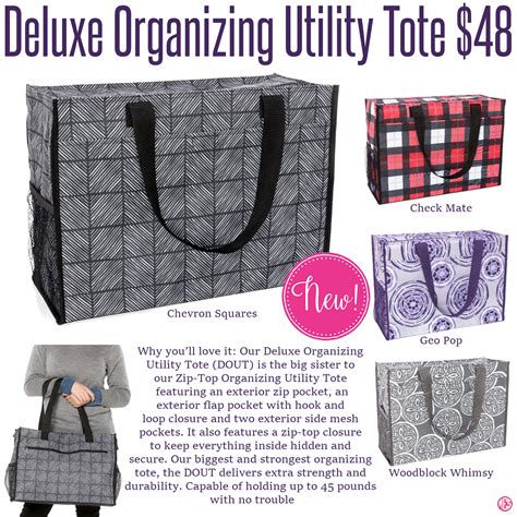 Thirty One Deluxe Organizing Utility Tote Thirty One Ts Thirty