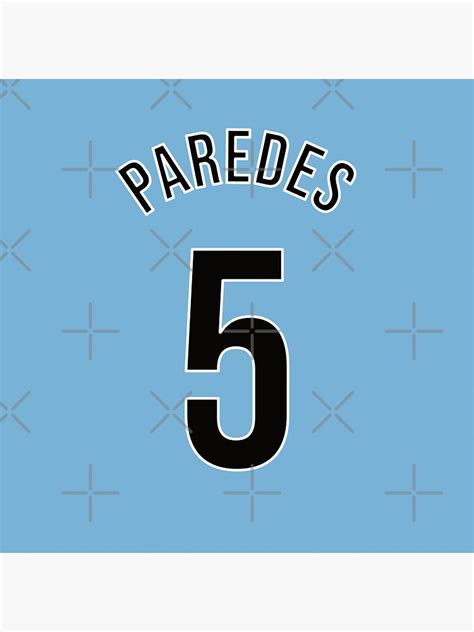 Paredes 5 Home Kit 2022 World Cup Sticker For Sale By Gotchaface
