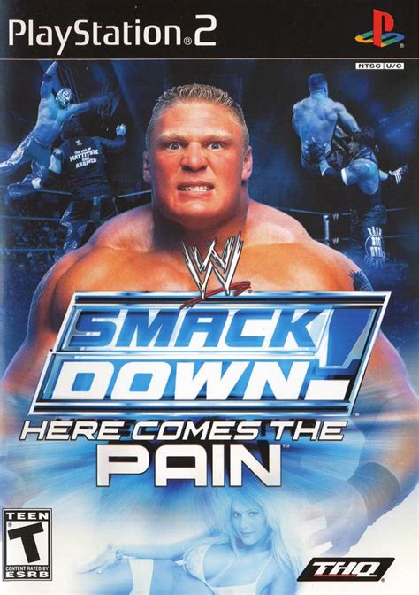 Wwe Smackdown Here Comes The Pain Sony Playstation 2 Game