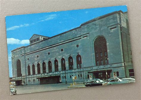 Minneapolis Municipal Auditorium Postcard