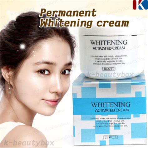 Permanent Whitening Activated Cream 100g Lightening Cream Moistur Korea