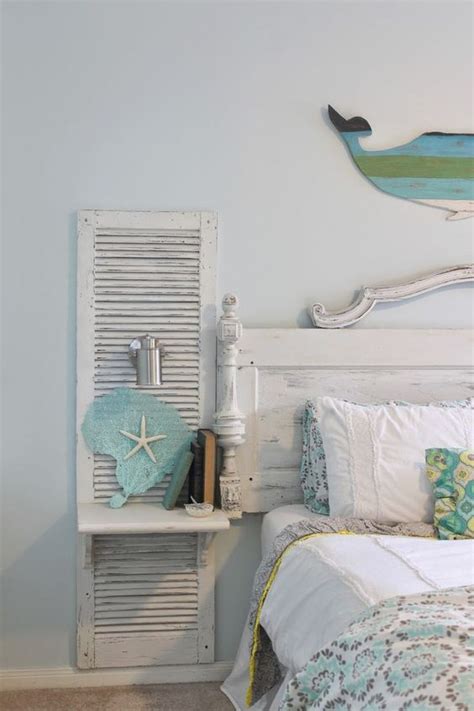 Birds of paradise, a ficus, a fiddle leaf fig, a small palm, a rubber tree, or a monstera all thrive indoors, and will look right at home in a bright white pot. 25 Ways To Reuse Old Shutters In Home Decor - DigsDigs