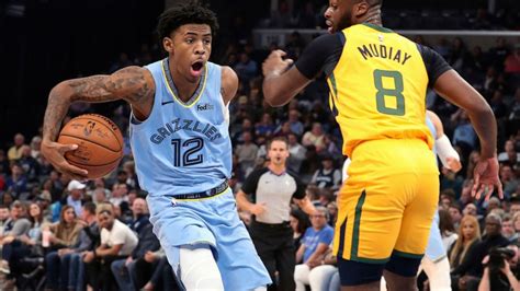 Discover more basketball, memphis grizzlise, morant memphis, murray temetrius jamel ja morant (born august 10, 1999) is an american professional basketball player for the memphis grizzlies of the national basketball. Morant scores 25 points, Grizzlies beat Jazz 107-106 - ABC News
