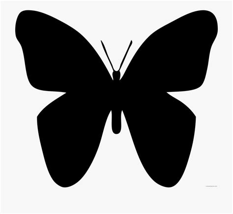 Butterfly Pictures Clip Art Black And White Butterfly 1 Black White