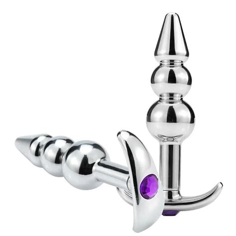 Gpoint Stainless Steel Anal Plug Anchor Metal Vaginal Dildo Masturbation Massage Health Safe For