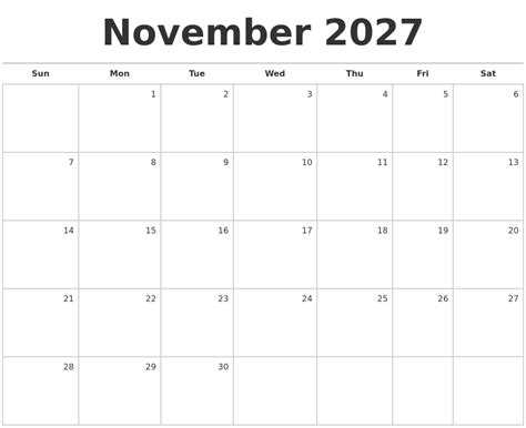Free Printable Monthly Calendar November 2024 New Amazing Review Of