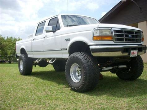 Sell Used 1996 Ford Xlt Crew Cab Powerstroke Diesel 4x4 Shortbed 5speed