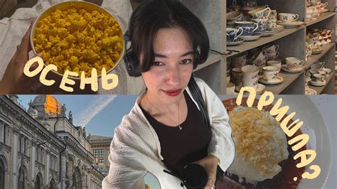 14. ранняя осень, домашняя уютная рутина, кино, книги и винтаж - YouTube