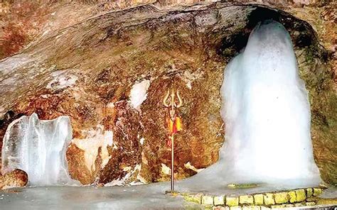 The Sacred Amarnath Cave The Cave Seems To Have Been Brought Back To