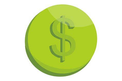 Green Dollar Icon Transparent Background 23630262 Png