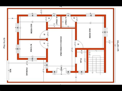 Vastu Floor Plan For South Facing Plot