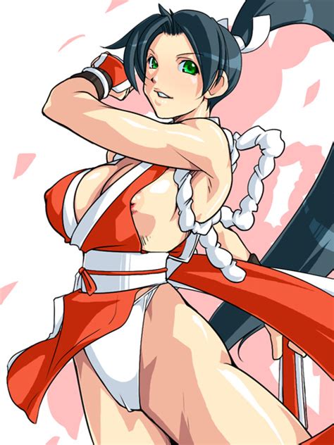 Rule 34 Arikawa Female Female Only Human King Of Fighters Mai Shiranui Pointy Chin Snk Solo