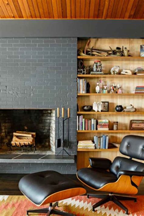 Have you ever wondered how to whitewash a brick fireplace? 67 best Interior: Mid-Century Fireplaces images on Pinterest | Home ideas, Homes and Arquitetura