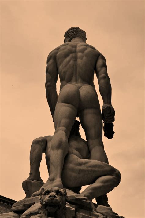 Statue Of Heracles In Florence Statue Baroque Sculpture Ancient