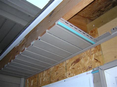 Installing Soffit Basement Remodeling Remodeling Projects Home