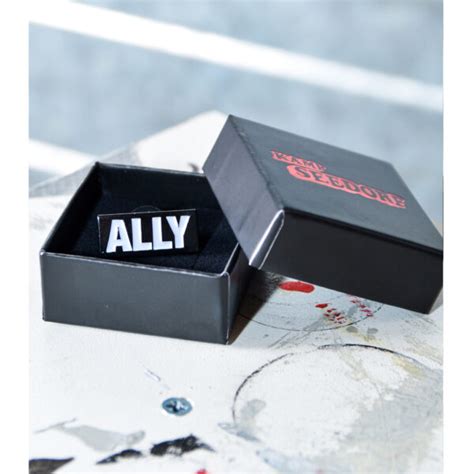 Ally Pin Black