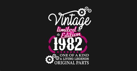 Vintage 1982 Limited Edition - Vintage 1982 Limited Edition - T-Shirt