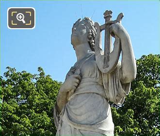 Photos Of Goddess Of Music Statue Calliope In Luxembourg Grdns Page