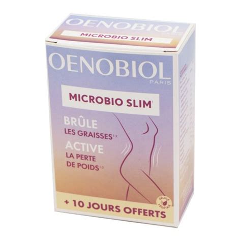 Oenobiol Minceur Microbio Slim 60 20 Gélules 8713304954376