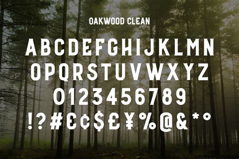 Oakwood Rustic Font Stunning Display Fonts ~ Creative Market