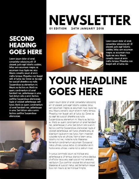 How To Write A Newsletter Template Unugtp News
