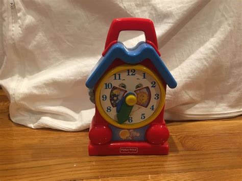 Wind Up Musical Clock By Fisher Price From Language Nursery Baby