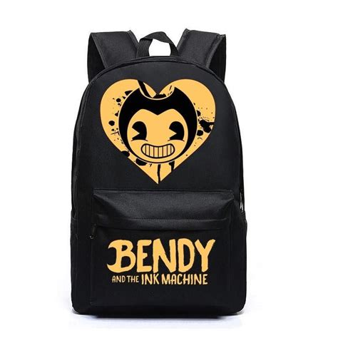 Bendy Backpack High Quality Bag For School Travelmaterialoxford