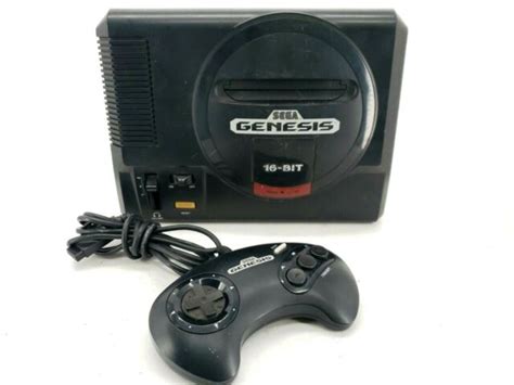 Sega Genesis Game Console 16 Bit Model 1601 Ebay