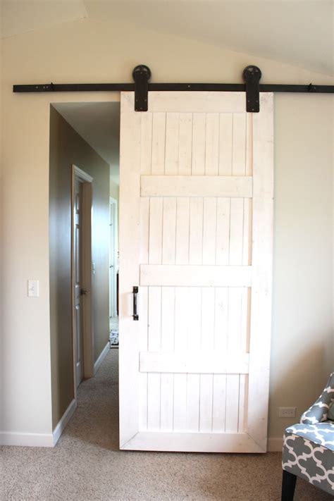 Diy Barn Door For A Master Bedroom — Colors And Craft
