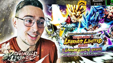 Invocation Tickets 4 Ans Lf Garanti Dragon Ball Legends Youtube