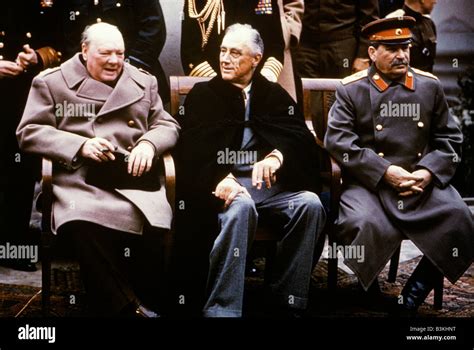 Yalta Conference February 1945 Hi Res Stock Photography And Images Alamy