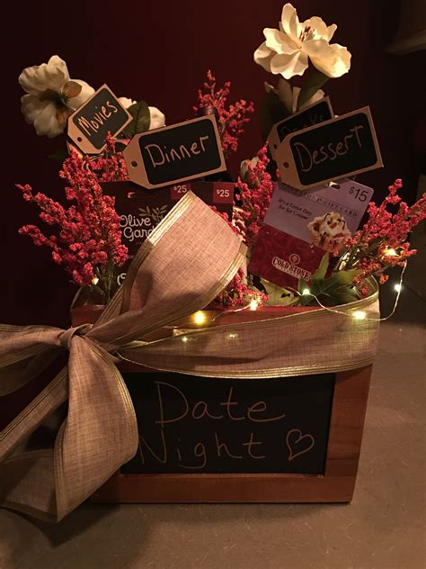 Valentine gifts for him amazon india. Date night gift basket | Date night gifts, Gift baskets ...